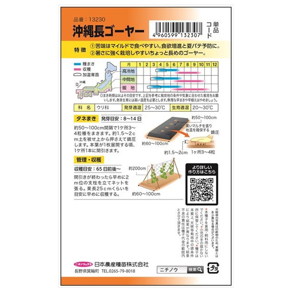 にがうり 沖縄長ゴーヤー 2